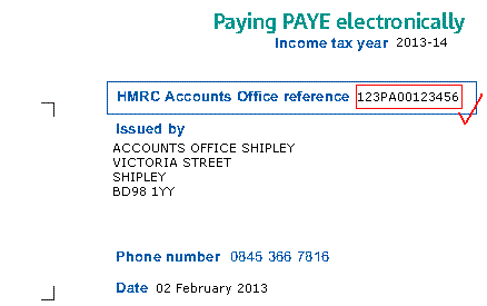 reference office number hmrc letter find where account accounts wood woodworking