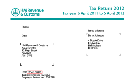 What Is My Utr Number Hmrc